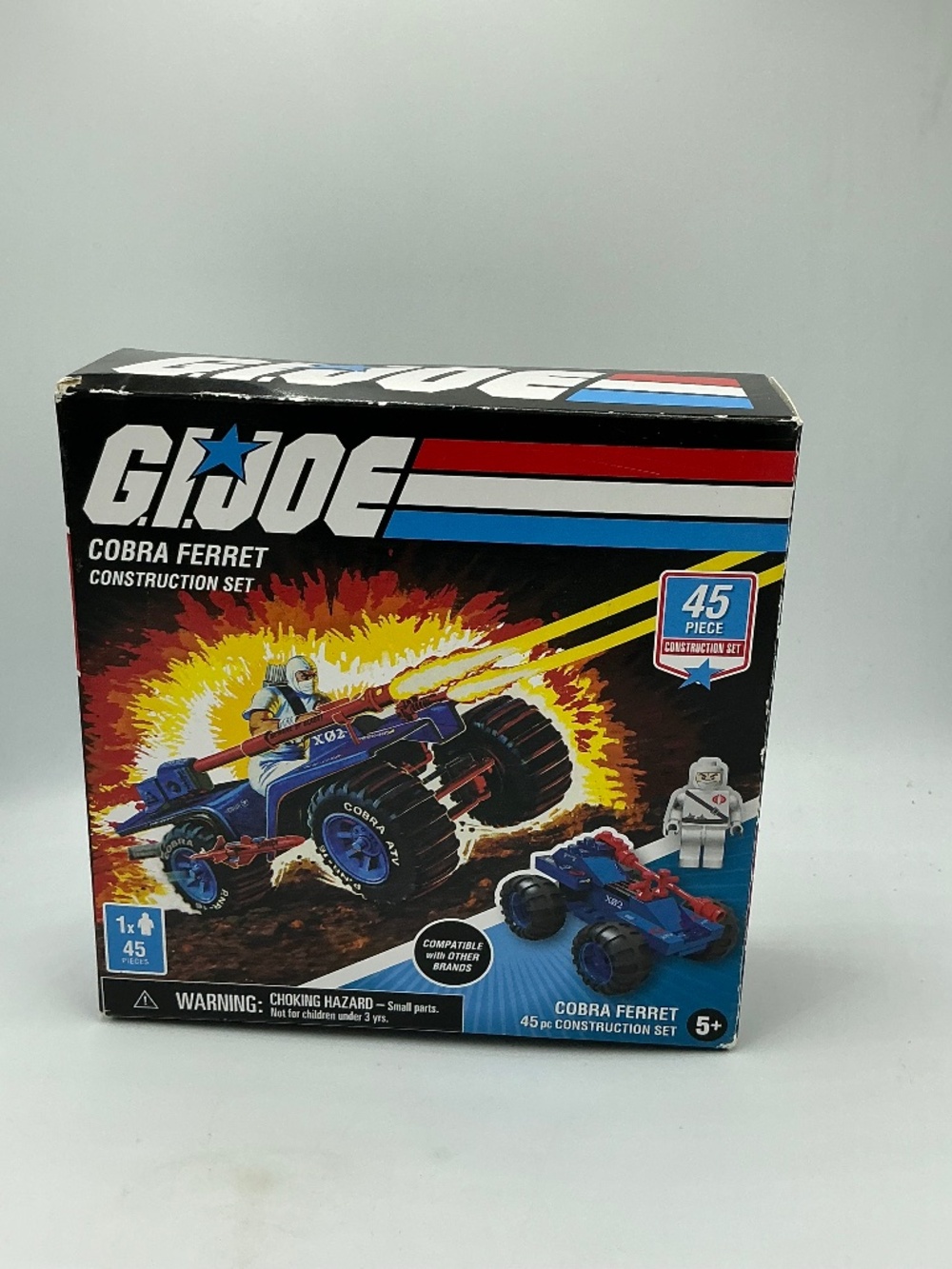 G.I. Joe Cobra Ferret Construction 45pc Set Sealed Bags Open Box 2020